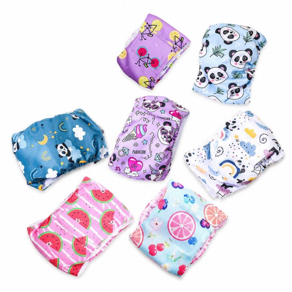 Male dog belly band color options