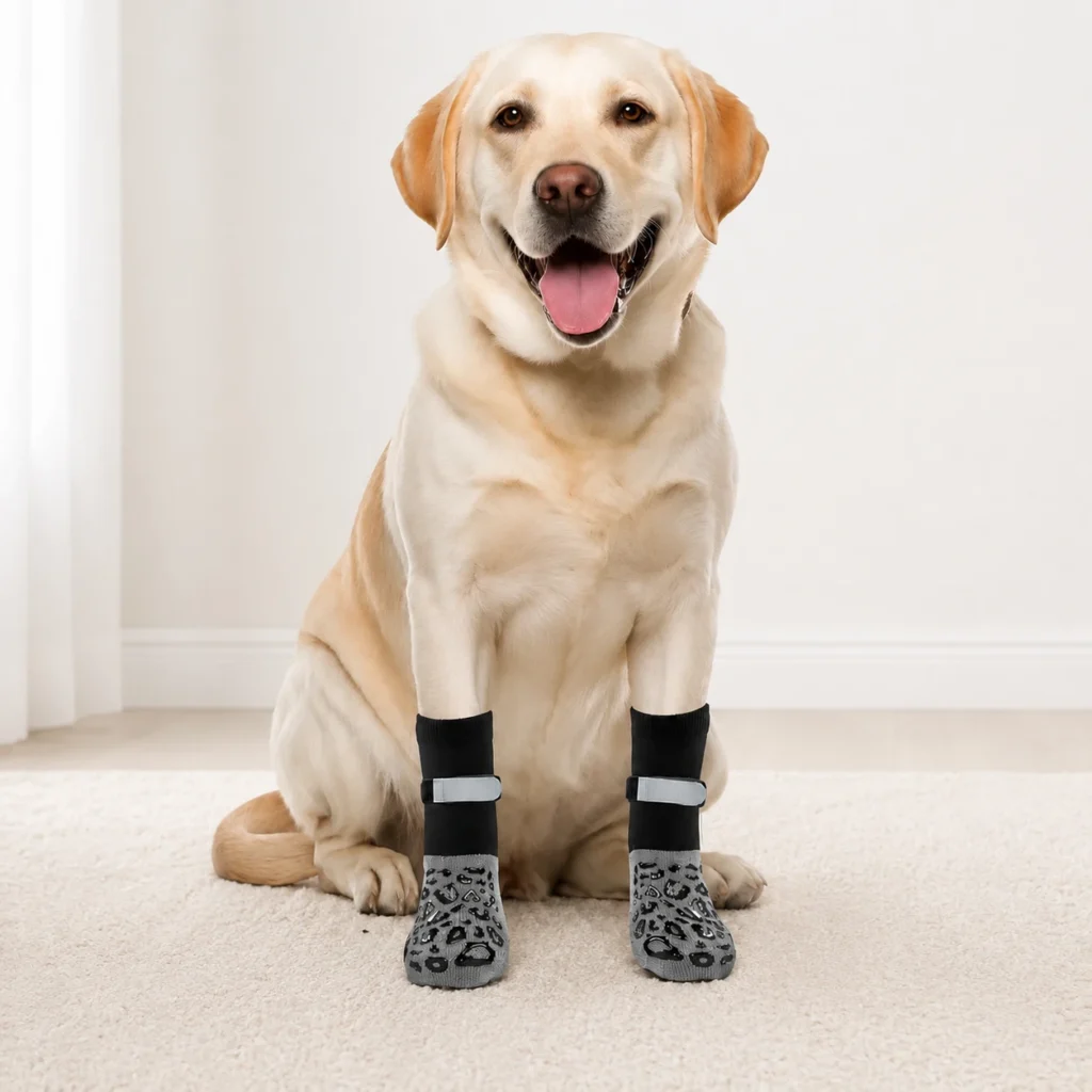 Non-slip socks for senior dogs